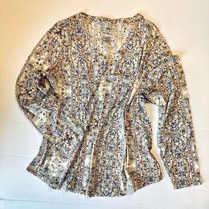 Paisley tunic T-shirt
